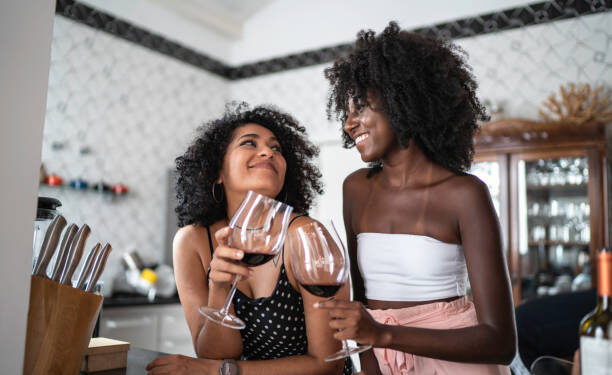 Black women going out on the weekend