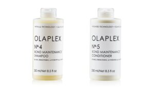 Olaplex No. 4 Bond Maintenance Shampoo and No. 5 Bond Maintenance Conditioner