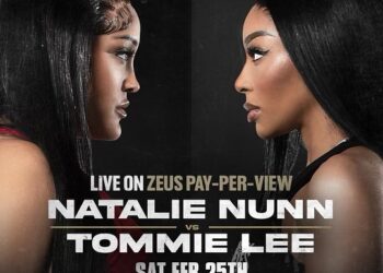 Natalie Nunn and Tommie Lee Boxing Match