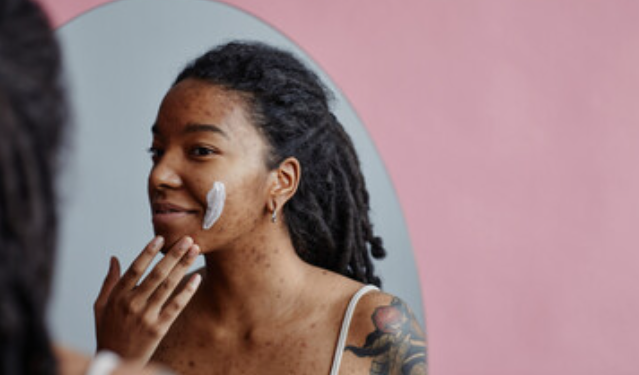 Turmeric based skincare for dark spots and hyperpigmentation on black women