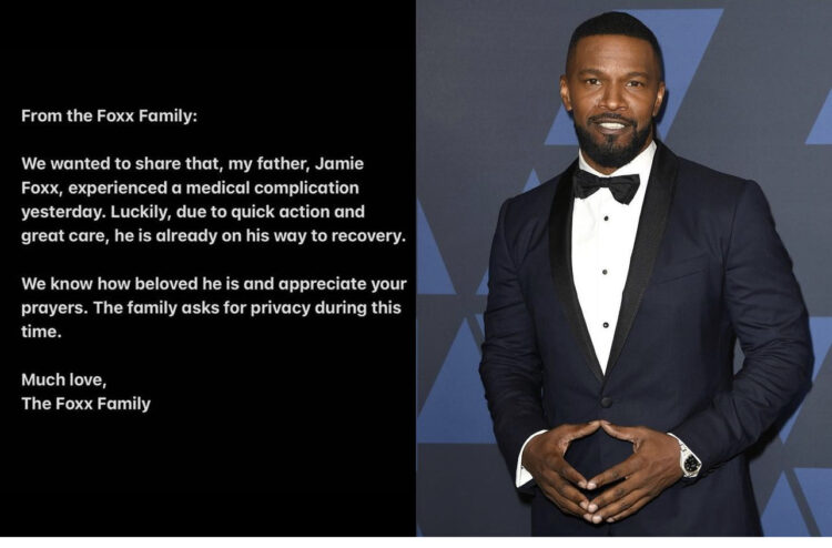 Kerry Washington Sends Love To Her ‘Movie Huzbin’ Jamie Foxx amid Actor’s ‘Medical Complication’