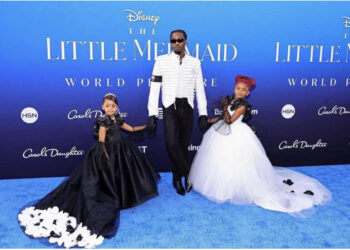 How Cute! Offset Attends The Little Mermaid Premiere With His Daughters Kulture And Kalea