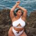 plus-size swimsuit