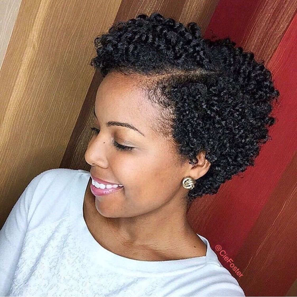 natural hair with flat twists