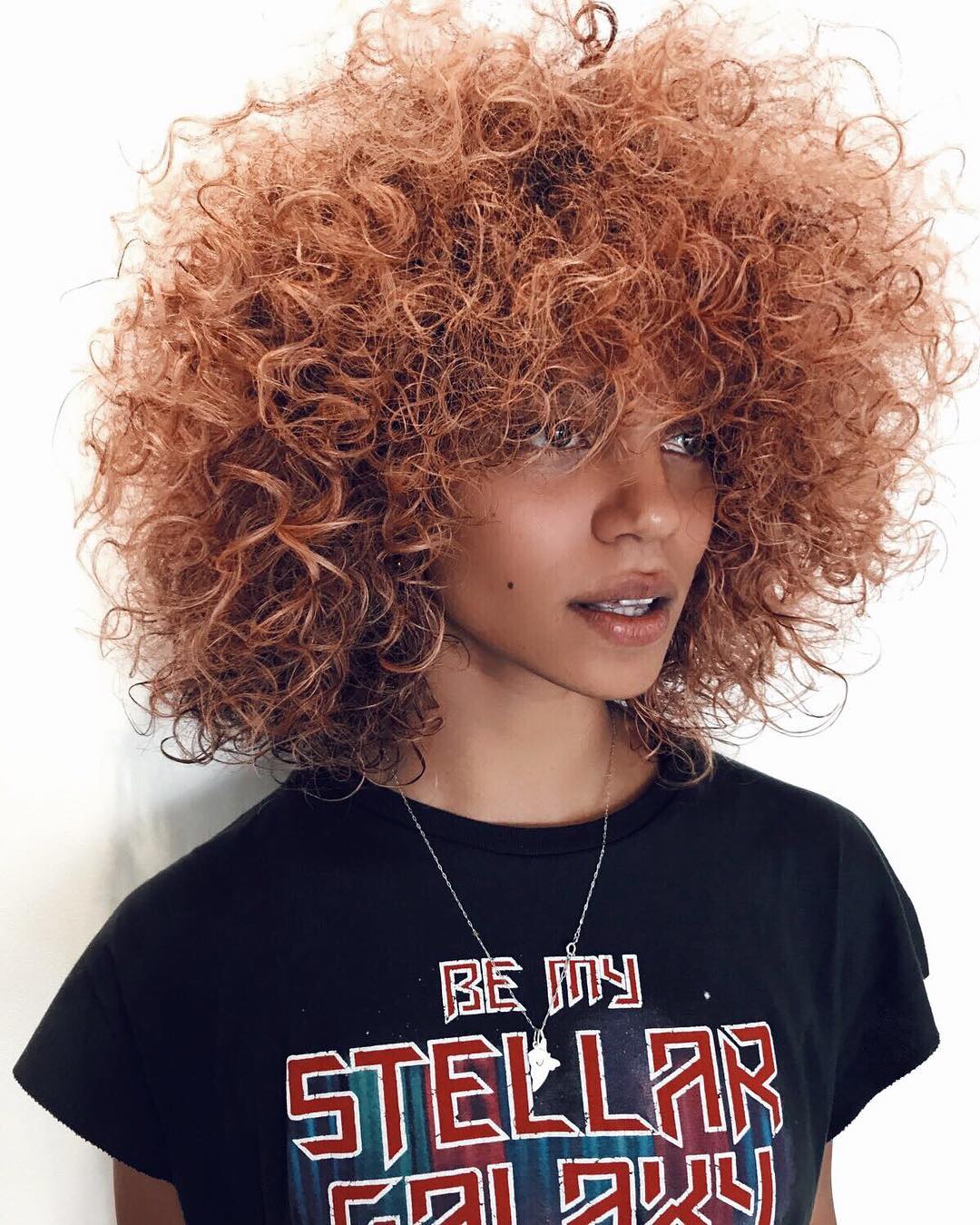 light copper hair