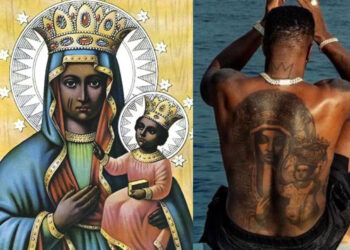 Twitter Debates On The Significance Of Diddy’s Tattoo – “Ezili Dantor” “Is probably why he getting f***ed up now”