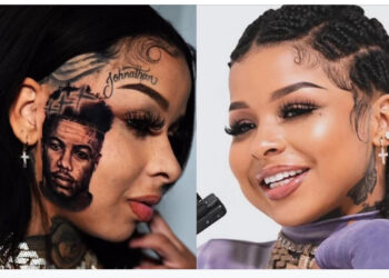How Fun! Chrisean Rock Debuts New Tattoo On Her Face