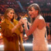 “The disrespect!” Fans Call Out Taylor Swift For Seemingly Ignoring Celine Dion On Stage After Album Of The Year Grammy Win