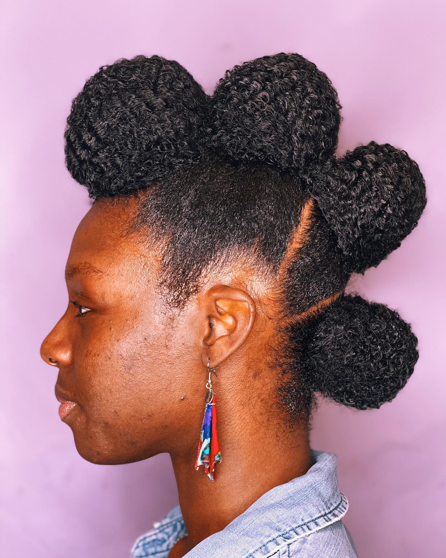 black girl natural hairstyles with short hair