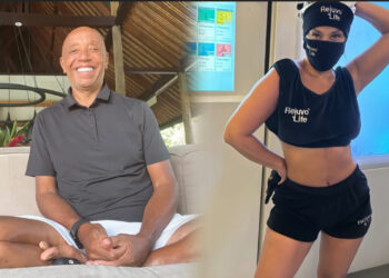 Russell Simmons Tells Fans To Give LisaRaye The Flowers She Deserves As She Visits With Him In Bali
