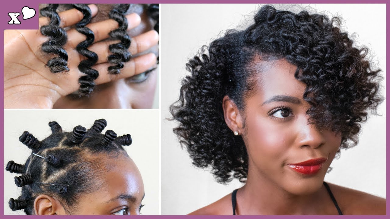 easy little black girl natural hairstyles with short hair