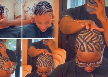 The braided bald head