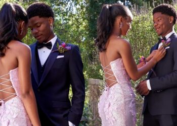 Branson Bailey and Chance combs go to prom