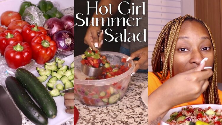 TikTok summer salads