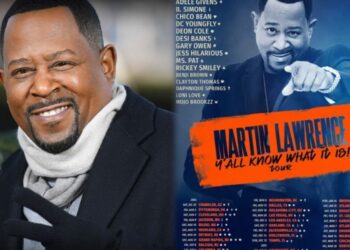 Martin Lawrence Is Headed Back To Standup With A 36 City Tour And All Star Backing