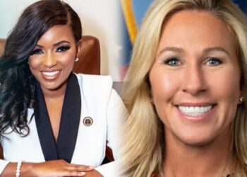 Rep. Jasmine Crockett Moves To Trademark Viral 'Bleach blonde bad built butch body' Insult