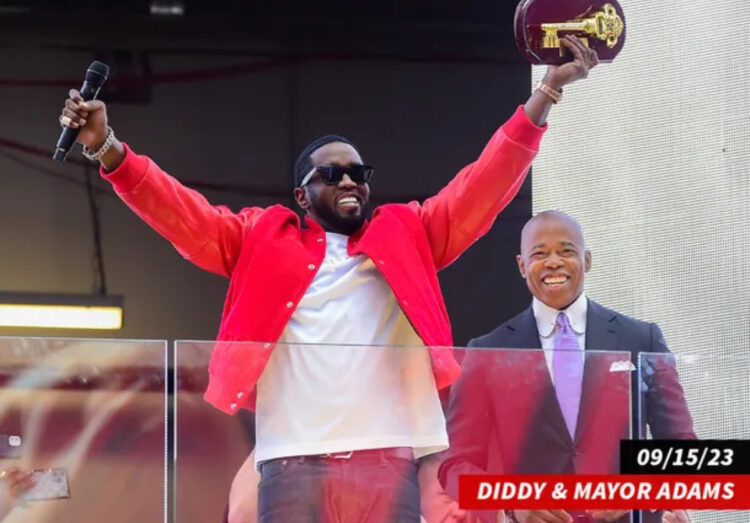 Diddy Gives Back NYC’s Key To The City