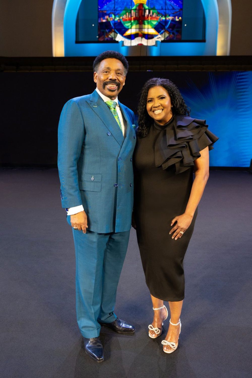 Dr. Tony Evans and wife Carla