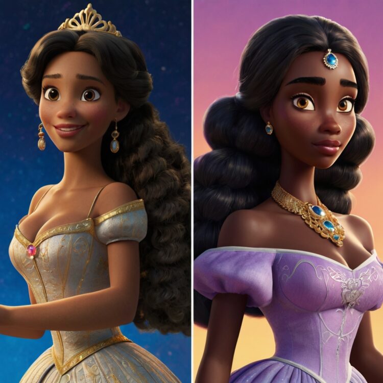 Rapunzel and Cinderella Black