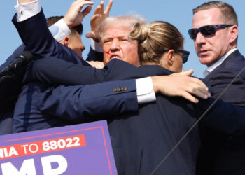 Donald Trump Rushed Off Rally Stage After Shots Fired