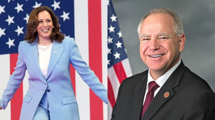 Kamala Harris, Tim Walz
