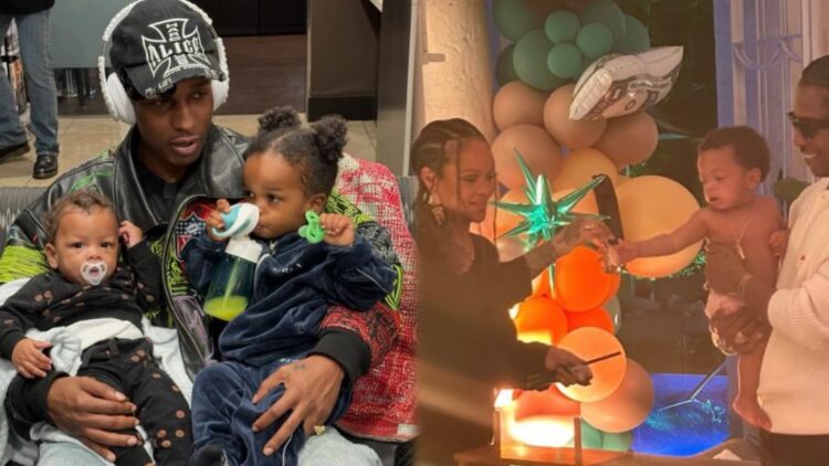 Riot Rose Is 1 - A$AP Rocky Celebrates Son Riot's Birthday With Adorable Photos And Videos