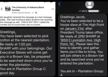 racist plantation posts