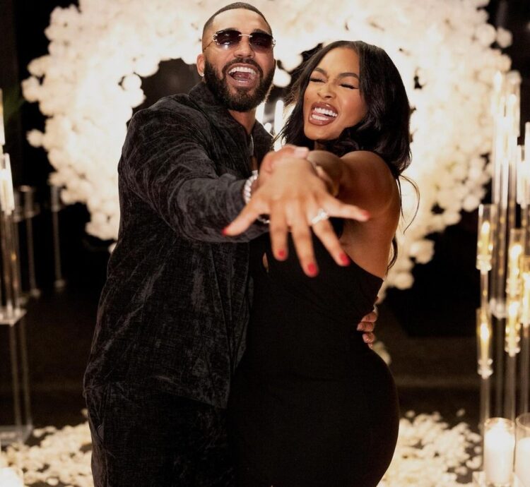 Black celebrity engagements 2024