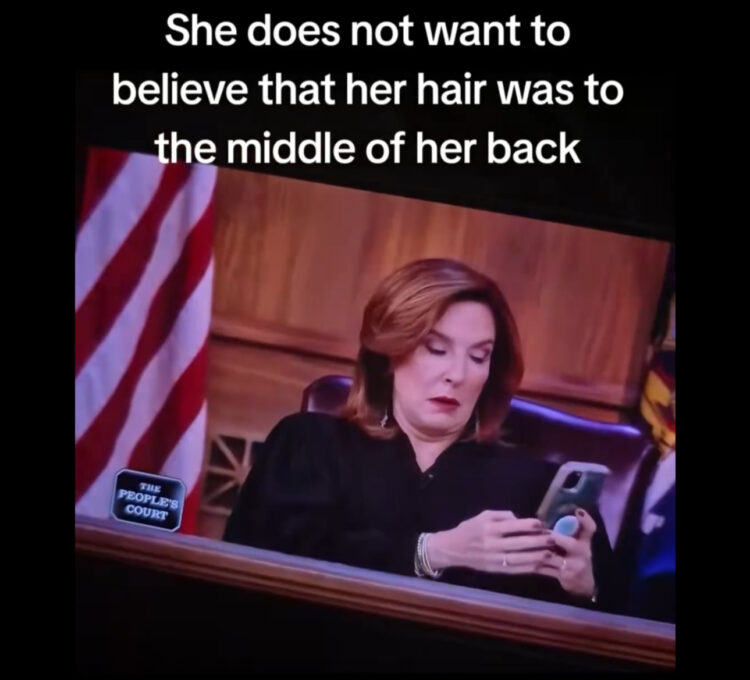 Judge Milian Does not believe in shrinkage