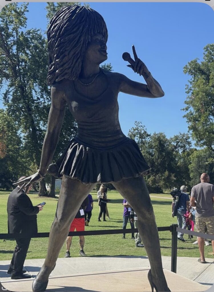 Statue Of Tina Turner Unveiled In Tennessee Community Where She Grew Up